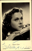 CPA Schauspielerin Hertha Feiler, Portrait, Autogramm - Actors