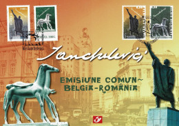 Belg. 2004 - 3308HK België/Roemenië - Belgique/Roumanie - Cartes Souvenir – Emissions Communes [HK]
