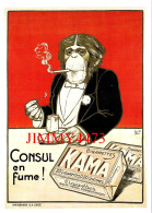 CPM - Tabac KAMA - Consul En Fume !  - Edit. Bibliothèque Forney Paris 1998 - Advertising