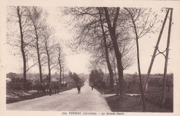 POTIGNY  -  CALVADOS   -   (14)  -  CPA  ANIMEE  -  LA  GRANDE  ROUTE. - Autres & Non Classés