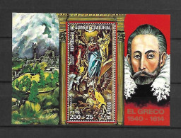 Equatorial Guinea 1976 Art - Paintings - El Greco MS MNH - Autres & Non Classés