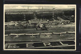 AK Berlin, Flughafen Aus Der Vogelschau  - Andere & Zonder Classificatie