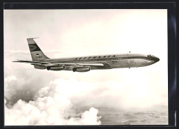 AK Boeing 707 Jet Intercontinental Der Lufthansa Beim Flug  - 1946-....: Moderne