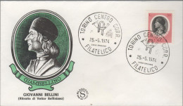 ITALIA - ITALIE - ITALY - 1974 - Uomini Illustri - 2ª Emissione - Giambellino - FDC Filagrano - FDC