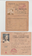 VIETNAM INDOCHINE   2 CARDS  Réf LT35 - Diplômes & Bulletins Scolaires