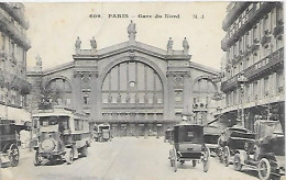 CPA Paris Gare Du Nord - Distrito: 10