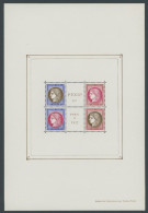 FRANKREICH Bl. 3 **, 1937, Block PEXIP, Minimale Randwellung,Pracht, Mi. 650.- - Autres & Non Classés