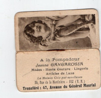 Fez (Maroc) Petit Calendrier 1929offert A LA PÖMPADOUR Jeanne GANGAROSSA  (PPP47436) - Kleinformat : 1921-40