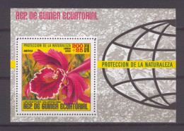 Equatorial Guinea 1974 Flowers Of North America MS MNH - Äquatorial-Guinea