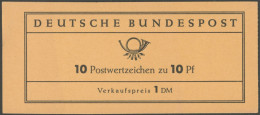 MARKENHEFTCHEN MH 7b **, 1963, Markenheftchen Dürer, Reklame Böhringer, Postfrisch, Pracht, Mi. 250.- - Altri & Non Classificati