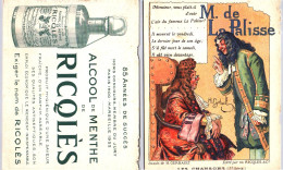 Chromos & Images - Ricqlès - Alcool De Menthe - La Boulangère à Des Ecus - Other & Unclassified