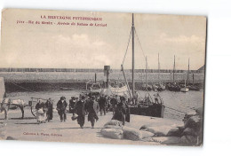 L'ILE DE GROIX - Arrivée Du Bateau De Lorient - Très Bon état - Sonstige & Ohne Zuordnung
