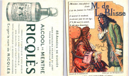 Chromos & Images - Ricqlès - Alcool De Menthe - La Boulangère à Des Ecus - Autres & Non Classés