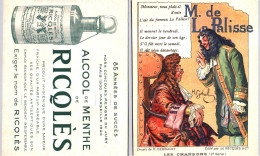 Chromos & Images - Ricqlès - Alcool De Menthe - La Boulangère à Des Ecus - Other & Unclassified