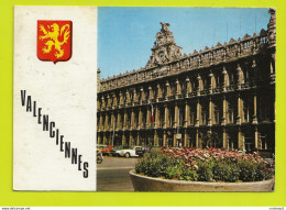 59 VALENCIENNES N°2817 Hôtel De Ville Blason Citroën DS Renault R5 Postée à Anzin En 1981 - Valenciennes