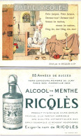 Chromos & Images - Ricqlès - Alcool De Menthe - Frère Jacques - Andere & Zonder Classificatie