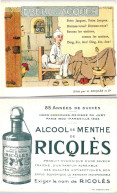 Chromos & Images - Ricqlès - Alcool De Menthe - Frère Jacques - Autres & Non Classés