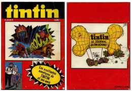 (rare) ALBUM N° 4 De 4 Hebdomadaires ‘’TINTIN’’ Reliés - QAG - Kuifje