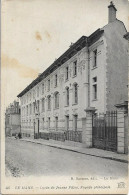 CPSM. 72 LE MANS. FACADE PRINCIPALE DU LYCEE DE JEUNES FILLES. - Le Mans