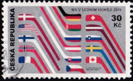 2015 Men’s World Ice Hockey Championships - Used Stamps