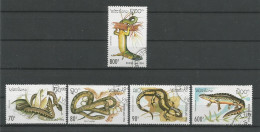 Lao 1994 Reptiles  Y.T. 1134/1138 (0) - Laos