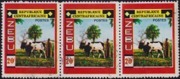 1970 Zentralafrik. Republik ⵙ Mi:CF 210C, Yt:CF 130a, K10, Zebu Cattle (Bos Primigenius Indicus), - Centrafricaine (République)