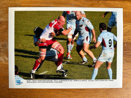 Rugby - Bourgoin Jallieu Vs Biarritz Olympique 2007/2008 - Tirage Argentique Original #18 - Sport