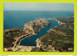 Corse Du Sud BONIFACIO Vue Spectaculaire Du Port De La Ville Sur Les Falaises Entourées Par Le Goulet Et La Mer En 1972 - Autres & Non Classés