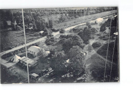 CAMP DE COETQUIDAN - Aérostation - Vue Prise De La Nacelle Du Ballon - Très Bon état - Autres & Non Classés