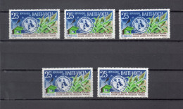 HAUTE VOLTA  N° 96  CINQ EXEMPLAIRES   NEUF SANS CHARNIERE  COTE 5.00€   METEOROLOGIE - Alto Volta (1958-1984)