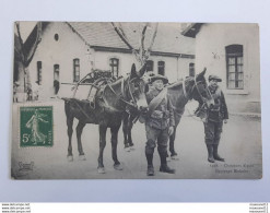 Militaria - Chasseurs Alpins - Equipage Muletier - Envoyée Vers Elbeuf - Famille Dreyfus  .. Lot410C. - Oorlog 1914-18