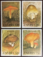 Zambia 1984 Mushrooms Fungi MNH - Pilze