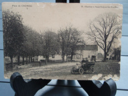 Cpa  Place De CROMAC - Voiture Dion-Bouton AB To10° Artillerie à LYON - Autres & Non Classés