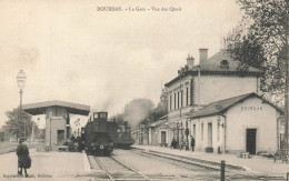 DOURDAN - La Gare, Vue Des Quais. - Stations With Trains