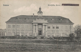 ZEMUN DJECACKA SKOLA CPA BON ETAT - Serbia