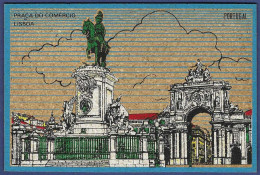 Lisboa - Praça Do Comércio Ou Terreiro Do Paço. Lisboa -|- Feito Em Cortiça / Made In Cork / Fabriqué En Liège - Lisboa