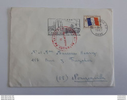 Grenoble - Vaguemestre - Saint Nizier Moucherotte - Enveloppe Timbre Franchise Militaire Vers Nouzonville .. Lot410E . - Francobolli  Di Franchigia Militare