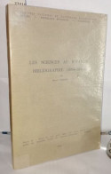 Les Sciences Au Rwanda . Bibliographie 1894-1965 - Sciences