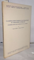 Classification Formelle Automatique Et Industries Lithiques Interprétation Des Hachereaux De La Kamoa - Archéologie