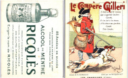 Chromos & Images - Ricqlès - Alcool De Menthe - Le Compère Guilleri - Andere & Zonder Classificatie