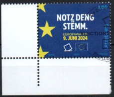 Luxembourg, Luxemburg,  2024, MAI AUSGABE,EUROPAWAHLEN, OBLITERE, GESTEMPELT - Used Stamps