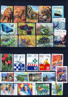 Australie Lot 1. Lot De 228 Timbres Oblitérés Différents Des Années 2000-2012 - Gebraucht