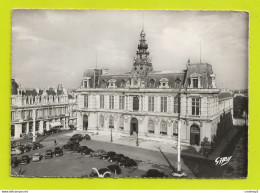 86 POITIERS N°42 Hôtel De Ville Années 50 Citroën Traction Hotchkiss ? Cabriolet ? Peugeot 203 202 Renault 4CV VOIR DOS - Poitiers