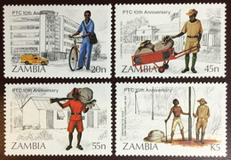 Zambia 1985 Post And Telecommunications Anniversary MNH - Zambie (1965-...)