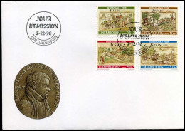 Luxembourg - FDC - Bienfaisance 1998 - FDC