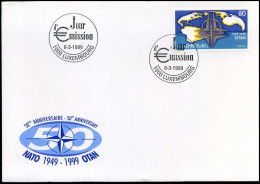 Luxembourg - FDC - NATO 1949-1999 - FDC