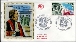 France - FDC - 1633 - Découverte De La Quinine - 1970-1979