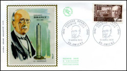 France - FDC - 1626 - Edouard Branly - 1970-1979