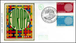 France - FDC - 1637/38 - Europa CEPT - 1970-1979