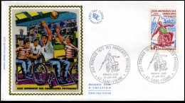 France - FDC - 1649 - Jeux Des Handicapés Physiques - 1970-1979